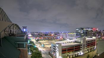 Weather camera view of Minute Maid Park.