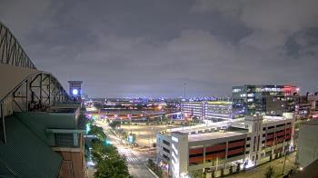 Weather camera view of Minute Maid Park.