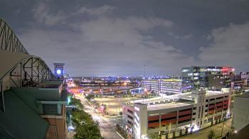 Weather camera view of Minute Maid Park.