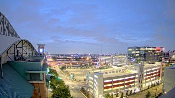 Weather camera view of Minute Maid Park.