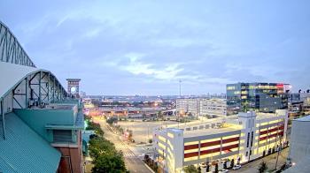Weather camera view of Minute Maid Park.