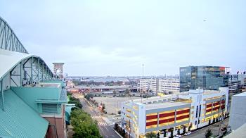 Weather camera view of Minute Maid Park.