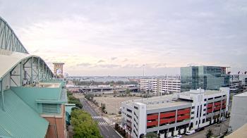 Weather camera view of Minute Maid Park.