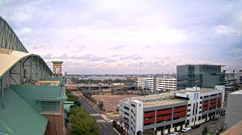 Weather camera view of Minute Maid Park.