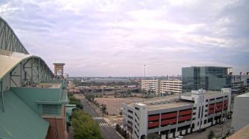 Weather camera view of Minute Maid Park.