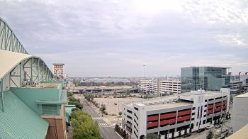 Weather camera view of Minute Maid Park.
