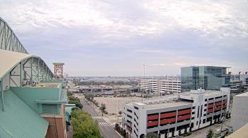 Weather camera view of Minute Maid Park.