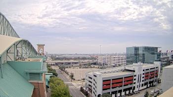 Weather camera view of Minute Maid Park.