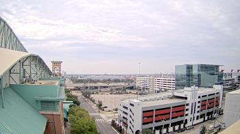 Weather camera view of Minute Maid Park.