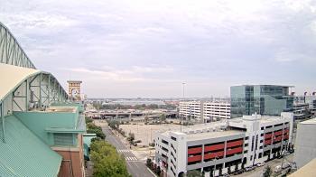 Weather camera view of Minute Maid Park.