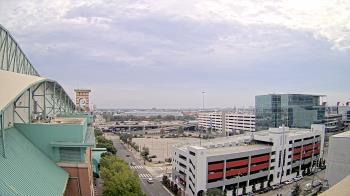 Weather camera view of Minute Maid Park.