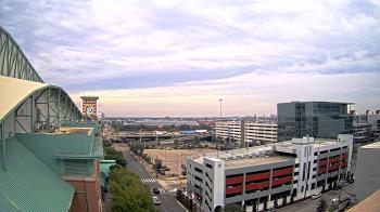 Weather camera view of Minute Maid Park.