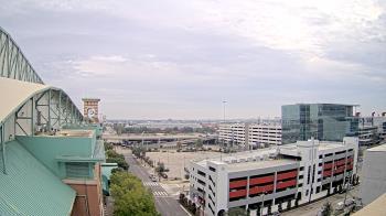 Weather camera view of Minute Maid Park.