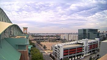 Weather camera view of Minute Maid Park.