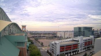 Weather camera view of Minute Maid Park.