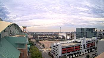 Weather camera view of Minute Maid Park.