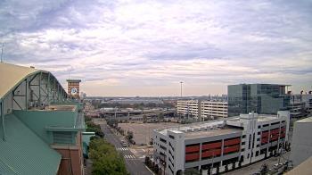 Weather camera view of Minute Maid Park.