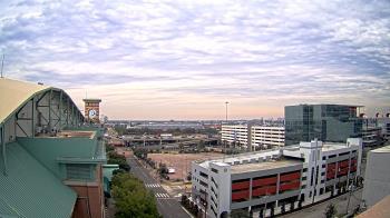 Weather camera view of Minute Maid Park.