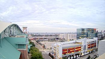 Weather camera view of Minute Maid Park.