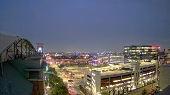 Weather camera view of Minute Maid Park.