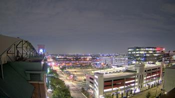 Weather camera view of Minute Maid Park.