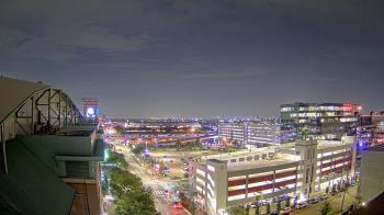 Weather camera view of Minute Maid Park.
