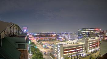 Weather camera view of Minute Maid Park.