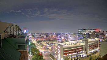 Weather camera view of Minute Maid Park.