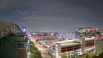 Weather camera view of Minute Maid Park.