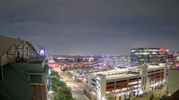 Weather camera view of Minute Maid Park.