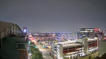 Weather camera view of Minute Maid Park.