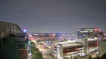 Weather camera view of Minute Maid Park.