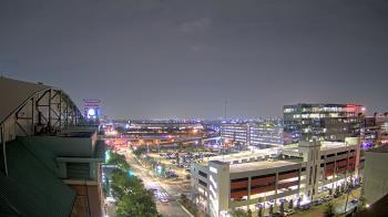 Weather camera view of Minute Maid Park.