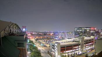 Weather camera view of Minute Maid Park.