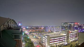 Weather camera view of Minute Maid Park.
