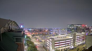 Weather camera view of Minute Maid Park.