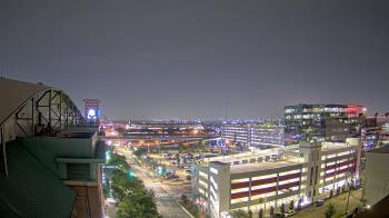 Weather camera view of Minute Maid Park.