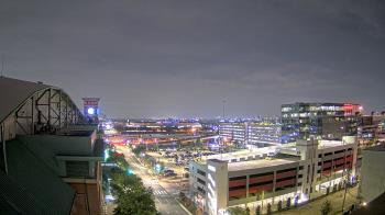 Weather camera view of Minute Maid Park.