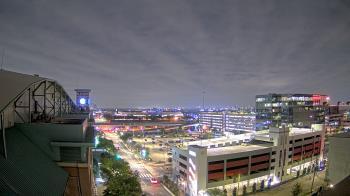 Weather camera view of Minute Maid Park.