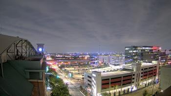 Weather camera view of Minute Maid Park.