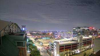 Weather camera view of Minute Maid Park.