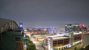 Weather camera view of Minute Maid Park.