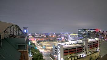 Weather camera view of Minute Maid Park.