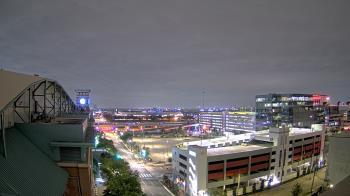 Weather camera view of Minute Maid Park.