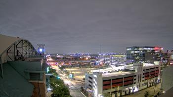 Weather camera view of Minute Maid Park.