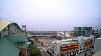 Weather camera view of Minute Maid Park.
