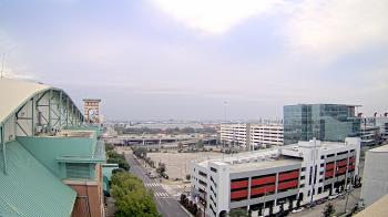 Weather camera view of Minute Maid Park.