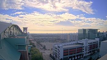 Weather camera view of Minute Maid Park.