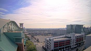 Weather camera view of Minute Maid Park.