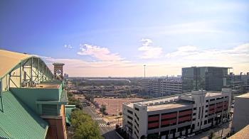 Weather camera view of Minute Maid Park.